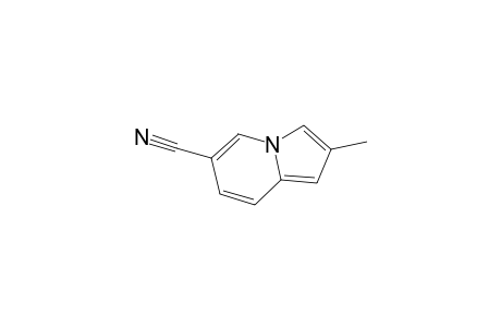 6-Indolizinecarbonitrile, 2-methyl-