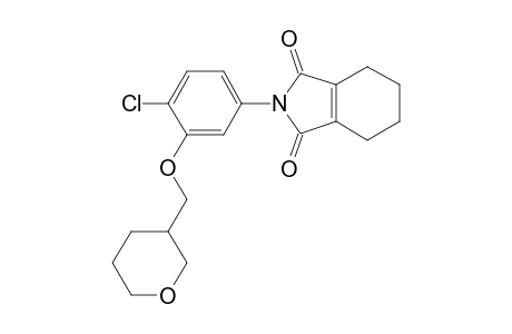 1H-Isoindole-1,3(2H)-dione, 2-[4-chloro-3-[(tetrahydro-2H-pyran-3-yl)methoxy]phenyl]-4,5,6,7-tetrahydro-