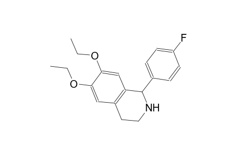 isoquinoline, 6,7-diethoxy-1-(4-fluorophenyl)-1,2,3,4-tetrahydro-