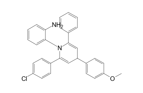 1-(2'-Aminophenyl)-2-(4"-chlorophenyl)-4-(p-methoxyphenyl)-6-phenyl-1,4-dihydropyridine
