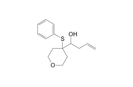 1-(4-phenylsulfanyloxan-4-yl)but-3-en-1-ol
