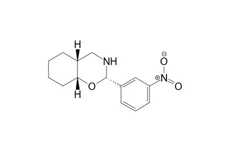 (2S,4aR,8aR)-2-(3-nitrophenyl)octahydro-2H-benzo[e][1,3]oxazine