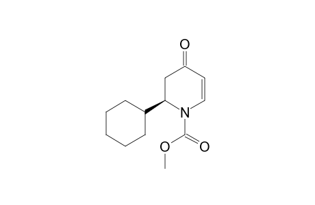 (R)-methyl 2-cyclohexyl-4-oxo-3,4-dihydropyridine-1(2H)-carboxylate