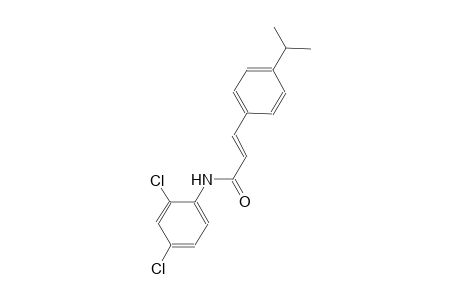 (2E)-N-(2,4-dichlorophenyl)-3-(4-isopropylphenyl)-2-propenamide