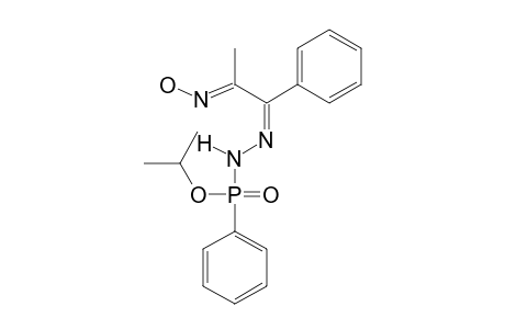 O-ISOPROPYLPHENYL-2-(1-PHENYL-2-OXOPROPYLIDENE)-PHOSPHONOHYDRAZIDO-OXIME
