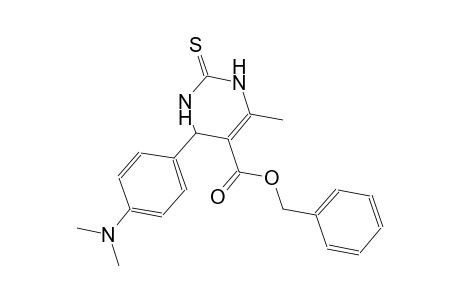 benzyl 4-[4-(dimethylamino)phenyl]-6-methyl-2-thioxo-1,2,3,4-tetrahydro-5-pyrimidinecarboxylate