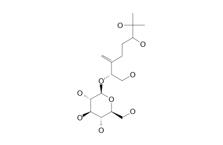 (2R,6-XI)-3,7-DIMETHYLOCT-3(10)-ENE-1,2,6,7-TETROL-2-O-BETA-D-GLUCOPYRANOSIDE