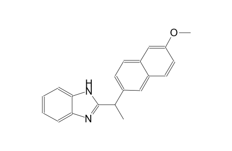 1H-benzimidazole, 2-[1-(6-methoxy-2-naphthalenyl)ethyl]-