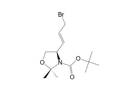 (4R)-3'-BROMOPROP-1'-ENYL)-2,2-DIMETHYLOXAZOLIDIN-3-CARBOXYLIC-ACID-(TERT.-BUTYL)-ESTER