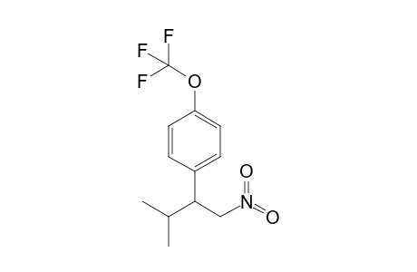 3-Methyl-1-nitro-2-(4-trifluoromethoxyphenyl)butane