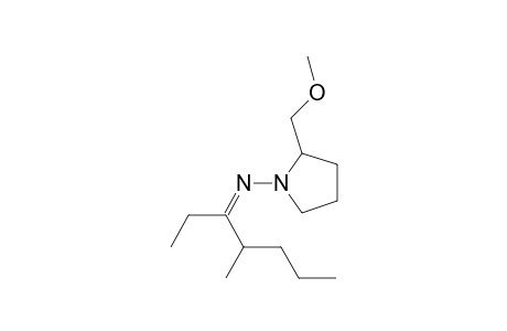 1-Pyrrolidinamine, N-(1-ethyl-2-methylpentylidene)-2-(methoxymethyl)-, [S-[R*,R*-(Z)]]-