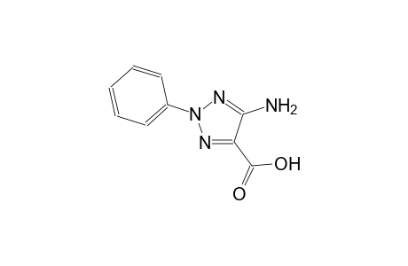 2H-1,2,3-triazole-4-carboxylic acid, 5-amino-2-phenyl-