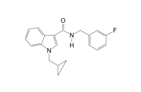 1-Cyclopropylmethyl-N-(3-fluorobenzyl)-1H-indole-3-carboxamide