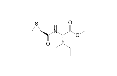 Methyl 3-methyl-2-{S,S-[(thiiranecarbonyl)amino]}-pentanoate