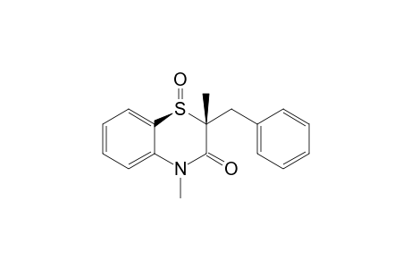 (1R,2R)-2-Benzyl-3,4-dihydro-2,4-dimethyl-3-oxo-2H-1,4-benzothiazin-1-oxide