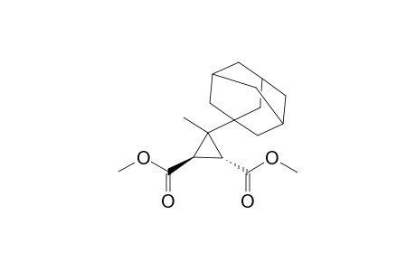 (1R,2R)-3-Adamantan-1-yl-3-methyl-cyclopropane-1,2-dicarboxylic acid dimethyl ester