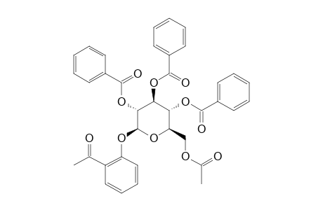 2-ACETYLPHENYL-6'-O-ACETYL-2',3',4'-TRI-O-BENZOYL-BETA-D-GLUCOPYRANOSIDE