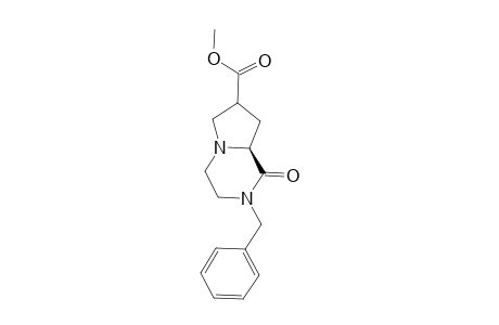 2-BENZYL-7-METHOXYCARBONYLOCTAHYDROPYRROLO-[1,2-A]-PYRAZIN-1-ONE