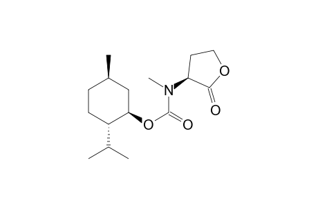N-[(1R,2S,5R)-menthyloxycarbonyl]-N-methyl-L-homoserine lactone