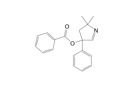 3-BENZOYLOXY-5,5-DIMETHYL-3-PHENYL-4,5-DIHYDRO-3H-PYRROLE