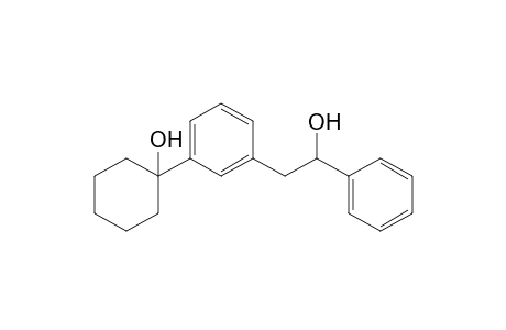 1-[3-(2-Hydroxy-2-phenylethyl)phenyl]-1-cyclohexanol