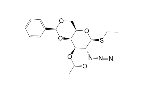 [(2S,4aR,6S,7R,8R,8aR)-7-azido-6-ethylsulfanyl-2-phenyl-4,4a,6,7,8,8a-hexahydropyrano[3,2-d][1,3]dioxin-8-yl] acetate