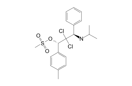 N-ISOPROPYL-N-[2,2-DICHLORO-3-MESYLOXY-3-(4-METHYLPHENYL)-1-PHENYLPROPYL]-AMINE