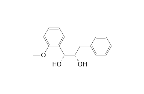 1,2-Propanediol, 1-(2-methoxyphenyl)-3-phenyl-, (R*,S*)-(-)-