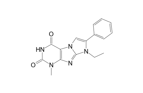 6-Ethyl-4-methyl-7-phenyl-purino[7,8-a]imidazole-1,3-dione