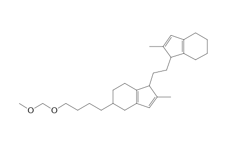 5-(4-Methoxymethoxybutyl)-2-methyl-1-[2-(2-methyl-4,5,6,7-tetrahydro-1H-inden-1-yl)ethyl]-4,5,6,7-tetrahydro-1H-indene