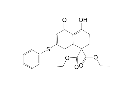 Diethyl 4,5-Dioxo-7-(phenylseleno)-1,2,3,4,4a,5,8,8a-octahydronaphthalene-1,1-dicarboxylate