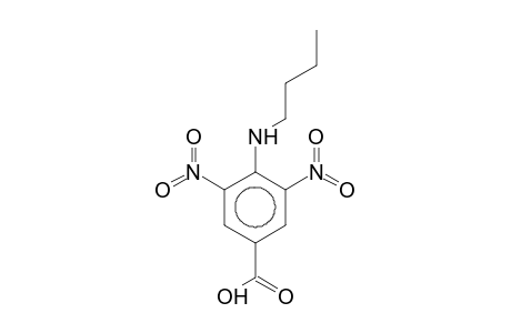 4-Butylamino-3,5-dinitrobenzoic acid