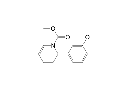 1-(methoxycarbonyl)-2-(3-methoxyphenyl)-1,2,3,4-tetrahydropyridine
