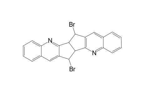 5b,6,12b,13-Tetrahydro-6,13-dibromopentaleno[1,2-b : 4,5-b']diquinoline