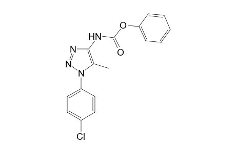 Phenyl (1-(4-chlorophenyl)-5-methyl-1H-1,2,3-triazol-4-yl)carbamate