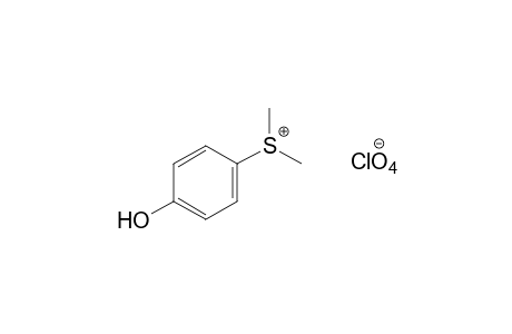 dimethyl(p-hydroxyphenyl)sulfonium perchlorate