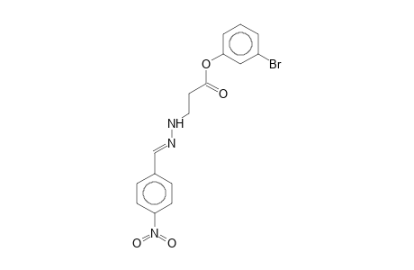 N'-(4-nitrobenzylidene)-3-(3-bromophenoxy)propanhydrazide