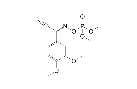 2,4-Dioxa-5-aza-3-phosphahept-5-ene-7-nitrile, 6-(3,4-dimethoxyphenyl)-3-methoxy-, 3-oxide