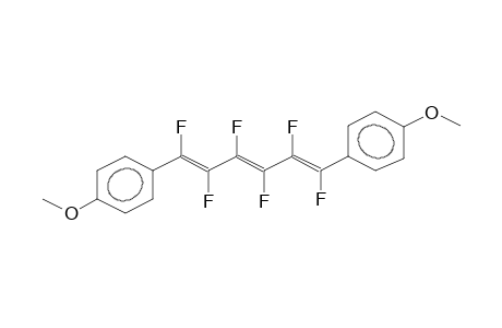 (E,E,E)-1,6-BIS(4-METHOXYPHENYL)PERFLUOROHEXATRIENE