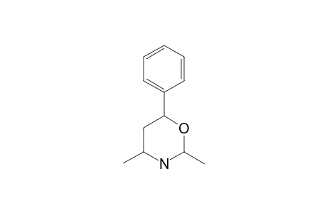 2,4-DIMETHYL-6-PHENYL-TETRAHYDRO-1,3-OXAZIN