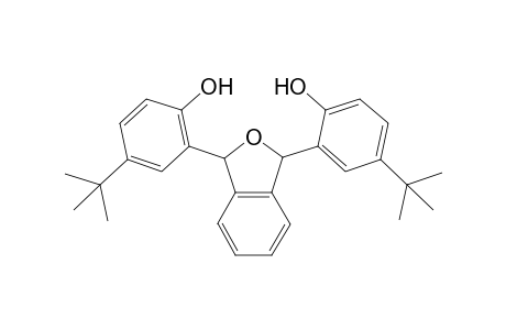 1,3-Bis(5'-tert-butyl-2'-hydroxyphenyl)-1,3-dihydroisobenzofuran(cis or trans)