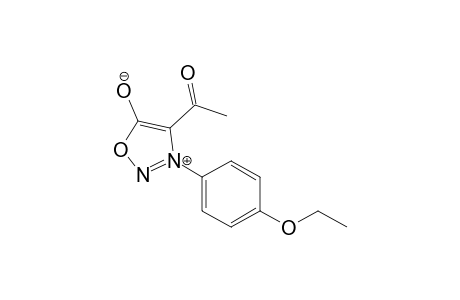 4-Acetyl-3-(p-ethoxyphenyl)sydnone