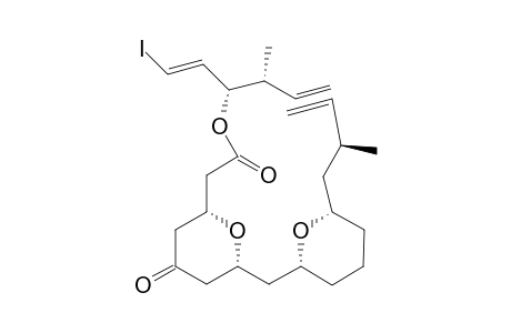 1'-Iodo-4'-methylhexa-1',5;-dien-3'-yl 3,7 : 9,13-Diepoxy-5-oxo-15-methylheptadec-16-enoate