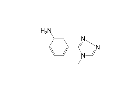 3-(4-Methyl-4H-1,2,4-triazol-3-yl)aniline