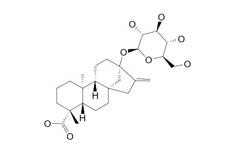 13-O-BETA-D-GLUCOPYRANOSYL-STEVIOL