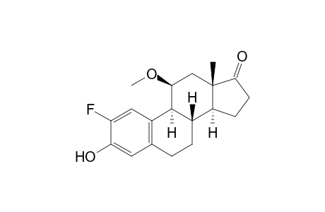 (8S,9S,11S,13S,14S)-2-fluoranyl-11-methoxy-13-methyl-3-oxidanyl-7,8,9,11,12,14,15,16-octahydro-6H-cyclopenta[a]phenanthren-17-one