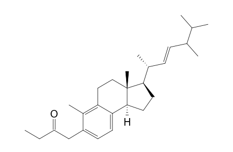 1,10-seco-17-beta-24-methyl-3-oxo-5,7,9,22-cholestatetraene