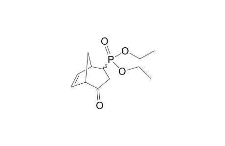 Diethyl 4-Oxotricyclo[3.2.1.0(2,4)]oct-6-ene-2-phosphonate