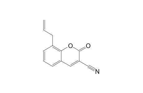 8-Allyl-2-oxo-2H-[1]benzopyran-3-carbonitrile