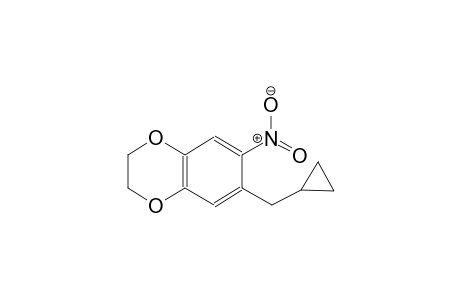 1,4-benzodioxin, 6-(cyclopropylmethyl)-2,3-dihydro-7-nitro-